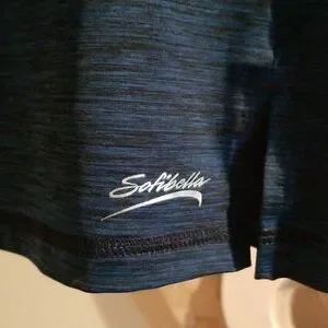 Sofibella Ric Rac sofibella | Tops | Medium Sofibella Navy Green Ruffle Vneck Tennis Tank ...